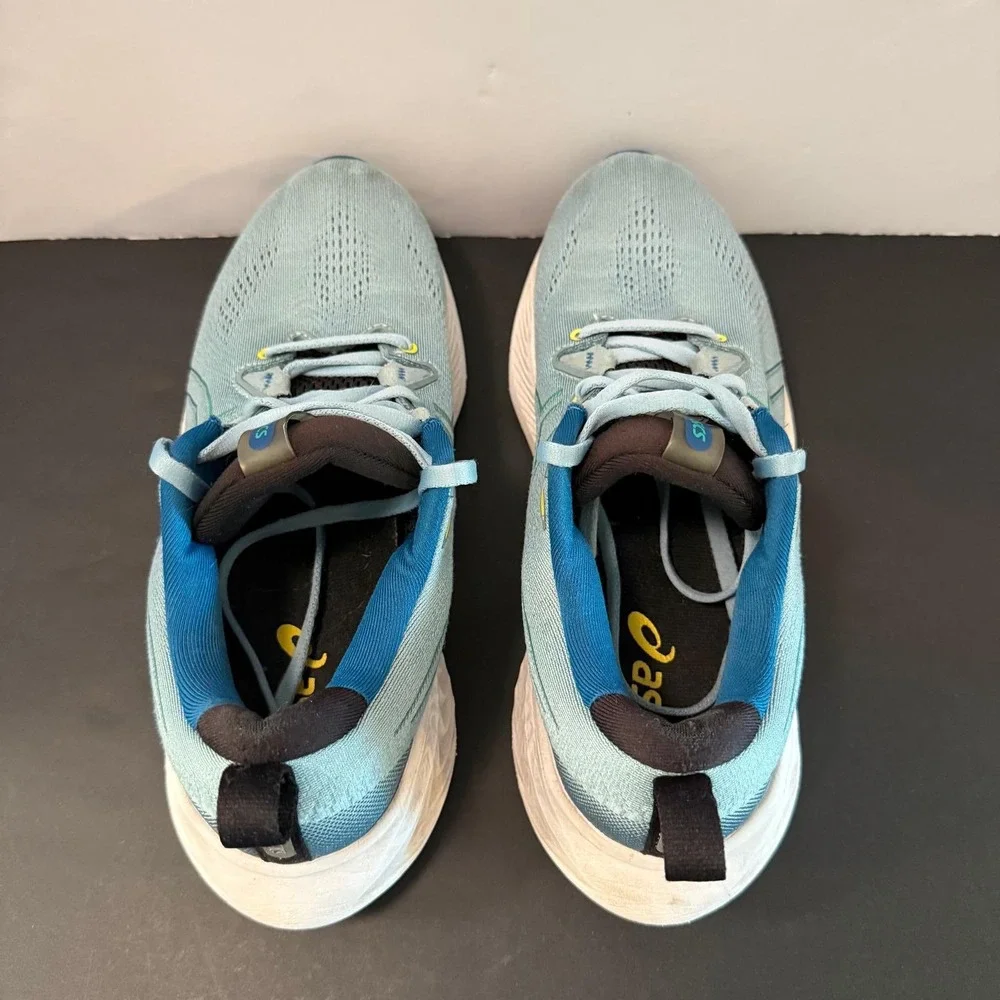 Asics Gel-Nimbus 25 Mens Running Shoes Blue 1011B737 Size 9